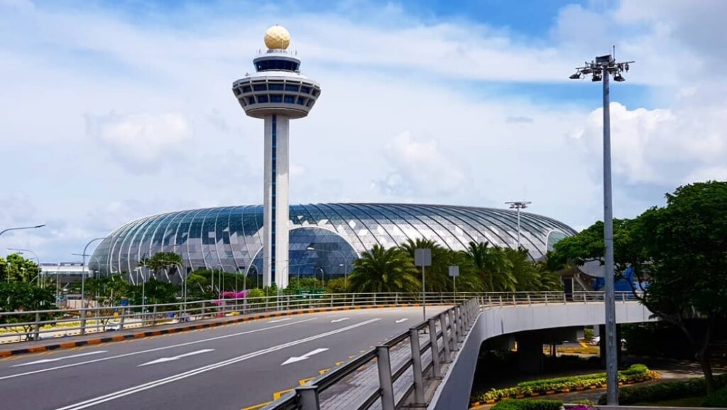 Singapore Changi Airport Control Tower